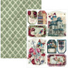 Ciao Bella Bohemian Burgundy A4 Creative Pad (9pcs) (CBCL099)