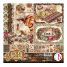 Ciao Bella Chocolate Wanderlust Paper Pad 8"x8" 12/Pkg