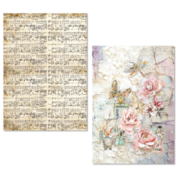 Ciao Bella Rice Paper A5 MIXED 8/Pkg The Sound of Spring