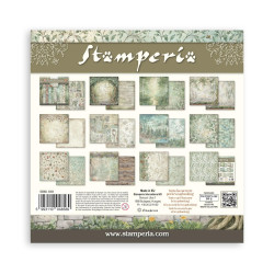 Stamperia Herbarium Silvae 12x12 Inch Paper Pack Maxi Background Selection (SBBL180)