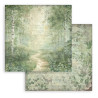 Stamperia Herbarium Silvae 8x8 Inch Paper Pack Maxi Backgrounds Selection (SBBS136)