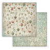 Stamperia Herbarium Silvae 8x8 Inch Paper Pack Maxi Backgrounds Selection (SBBS136)