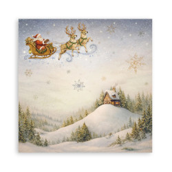 Stamperia Silent Night 12x12 Inch Paper Pack (Single Face) (SBBXLB40)
