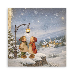 Stamperia Silent Night 12x12 Inch Paper Pack (Single Face) (SBBXLB40)