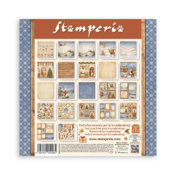 Stamperia Silent Night 12x12 Inch Paper Pack (Single Face) (SBBXLB40)