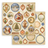Stamperia Silent Night 12x12 Inch Paper Pack (SBBL192)