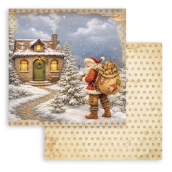 Stamperia Silent Night 8x8 Inch Paper Pack (SBBS148)