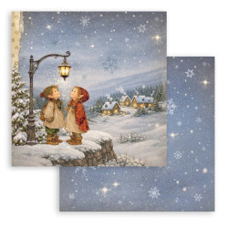 Stamperia Silent Night 8x8 Inch Paper Pack (SBBS148)