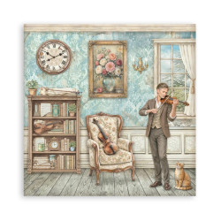 Stamperia Symphony 12x12 Inch Paper Pack (Single Face) by Sara Alcobendas (SBBXLB38)