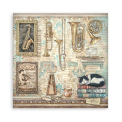Stamperia Symphony 12x12 Inch Paper Pack (Single Face) by Sara Alcobendas (SBBXLB38)