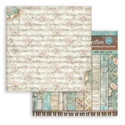 Stamperia Symphony 12x12 Inch Paper Pack Maxi Background Selection by Sara Alcobendas (SBBL189)