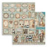 Stamperia Symphony 12x12 Inch Paper Pack by Sara Alcobendas (SBBL188)