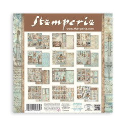 Stamperia Symphony 12x12 Inch Paper Pack by Sara Alcobendas (SBBL188)
