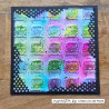 Vaessen Creative • Embossing Folder by Carla Creates Christmas Hippie Bus 5.9x5.9"