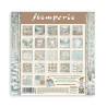 Stamperia White Christmas 8x8 Inch Paper Pack (Single Face) by Cristina Radovan (SBBSXB27)