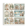 Stamperia White Christmas 12x12 Inch Paper Pack (Single Face) by Cristina Radovan (SBBXLB39)
