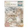 Stamperia White Christmas Ephemera by Cristina Radovan (DFLCT89)