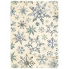Stamperia Silent Night A6 Rice Paper Backgrounds Selection (8pcs) (DFSAK6058)