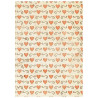 Stamperia Silent Night A6 Rice Paper Backgrounds Selection (8pcs) (DFSAK6058)
