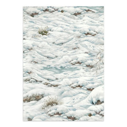 Stamperia Printed Art Junk Journal Focus Points for Art and Craft A5 - White Christmas