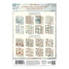 Stamperia Printed Art Junk Journal Focus Points for Art and Craft A5 - White Christmas