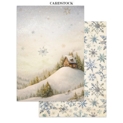 Stamperia Printed Art Junk Journal Focus Points for Art and Craft A5 - Silent Night