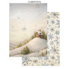 Stamperia Printed Art Junk Journal Focus Points for Art and Craft A5 - Silent Night