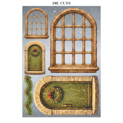 Stamperia Printed Art Junk Journal Focus Points for Art and Craft A5 - Silent Night