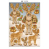 Stamperia Printed Art Junk Journal Focus Points for Art and Craft A5 - Silent Night