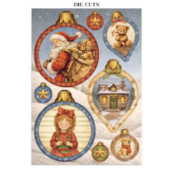 Stamperia Printed Art Junk Journal Focus Points for Art and Craft A5 - Silent Night