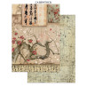 Stamperia Printed Art Junk Journal Focus Points for Art and Craft A5 - Oriental Garden