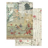 Stamperia Printed Art Junk Journal Focus Points for Art and Craft A5 - Oriental Garden