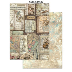 Stamperia Printed Art Junk Journal Focus Points for Art and Craft A5 - Symphony