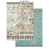 Stamperia Printed Art Junk Journal Focus Points for Art and Craft A5 - Symphony
