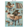 Stamperia Printed Art Junk Journal Focus Points for Art and Craft A5 - Symphony