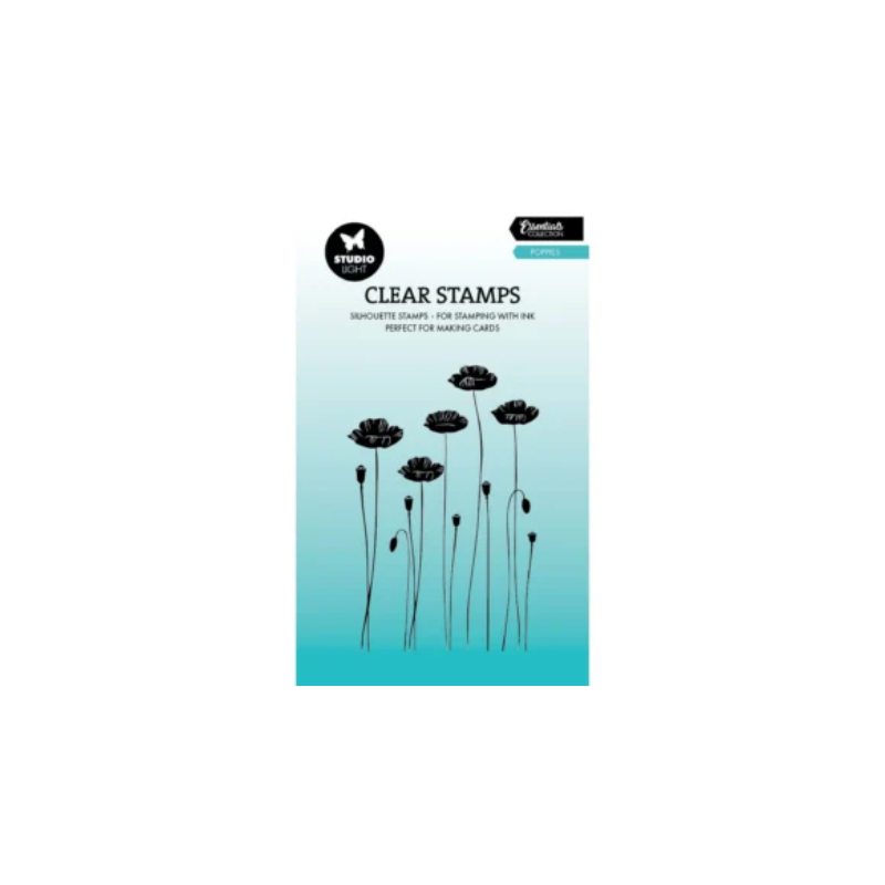 Essentials Nr. 741 Poppies - Clear Stamps - Studio Light