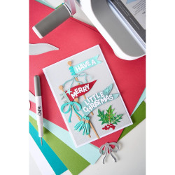 Sizzix • Clear Stamp Set & Framelits Dies Winter Florals by Vicki Boutin 68pcs