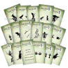 Lavinia Stamps Midnight Coven 17st Halloween Witch Silhouette Clear Stamp Collection