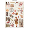 Stamperia Our Way Junk Journal Stickers, Backgrounds, Cut-Outs (SBJK30)