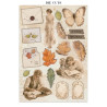 Stamperia Flowers and Poems Junk Journal Stickers, Backgrounds, Cut-Outs (SBJK31)