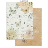 Stamperia Flowers and Poems Junk Journal Stickers, Backgrounds, Cut-Outs (SBJK31)