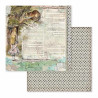 Stamperia Block 10 sheets 30.5x30.5 (12x12) Double Face "Alice"