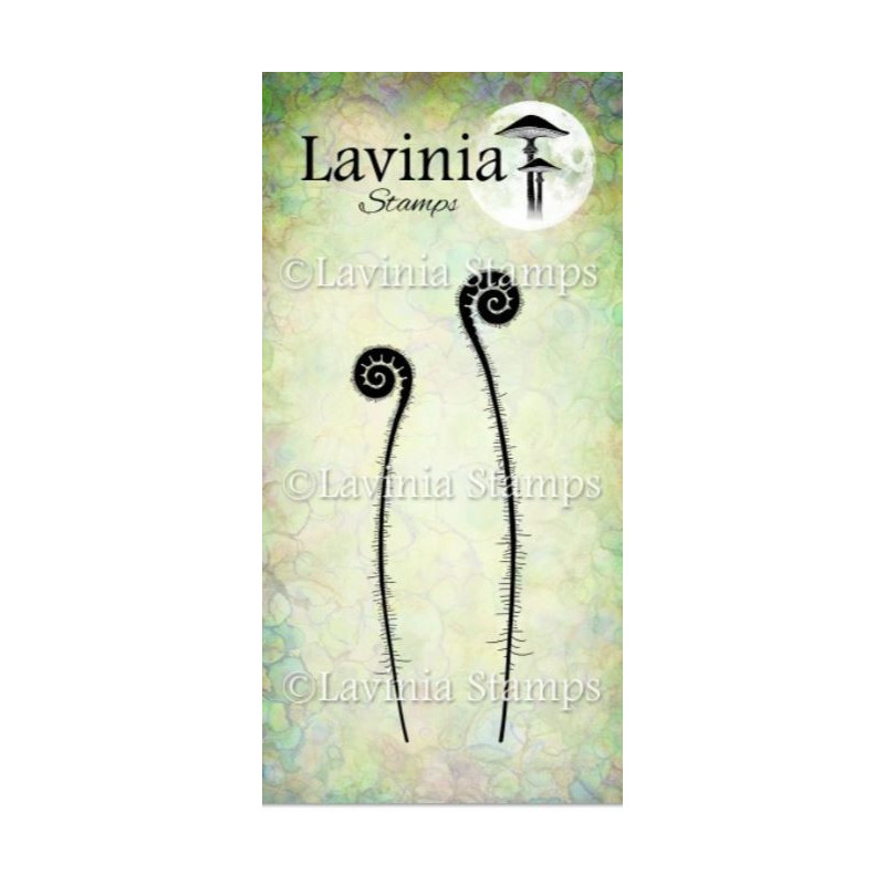 Lavinia Stamps Fern Heads Singles Stamp