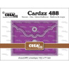 Crealies Cardzz Dies ATC Envelope Horizontal (CLCZ488)