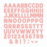 Sizzix • Thinlits Dies Mini Bold Alpha by Vicki Boutin 71pcs Sizzix (667198)