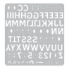 Sizzix • Thinlits Dies Mini Bold Alpha by Vicki Boutin 71pcs Sizzix (667198)