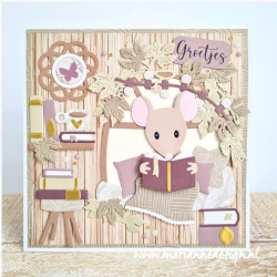 Marianne D A4 Paper pad Eline‘s Whitewash PB7066