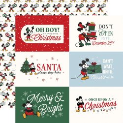 Echo Park Mouse And Me Christmas 12x12 Inch Collection Kit (MMC520016)