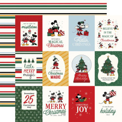 Echo Park Mouse And Me Christmas 12x12 Inch Collection Kit (MMC520016)