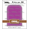 Ctealies ATC Dies No. 96 Arch Rounded Corners with Stitch (CLXtra96)